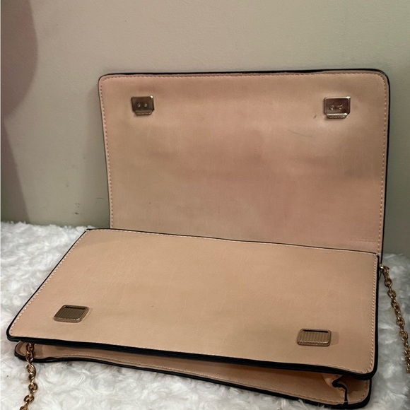 Elegant Tan and Gold Women's Bag Melie Bianco - Picture 3 of 5